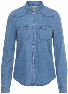 VERO MODA Blúzka 'Maria'  modrá denim