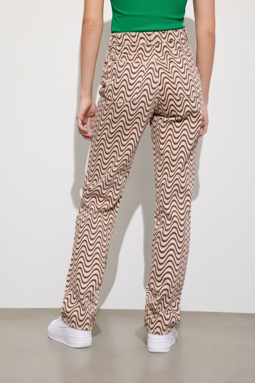 Envii Džínsy 'Bree'  hnedá / svetlohnedá