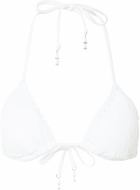 River Island Bikinový top 'BRODERIE'  biela