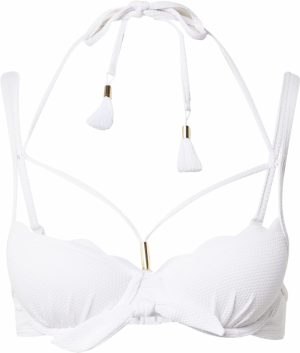 Hunkemöller Bikinový top 'Scallop'  biela