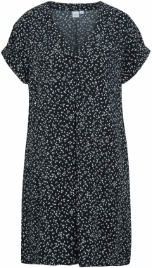 Gap Petite Šaty  čierna / biela