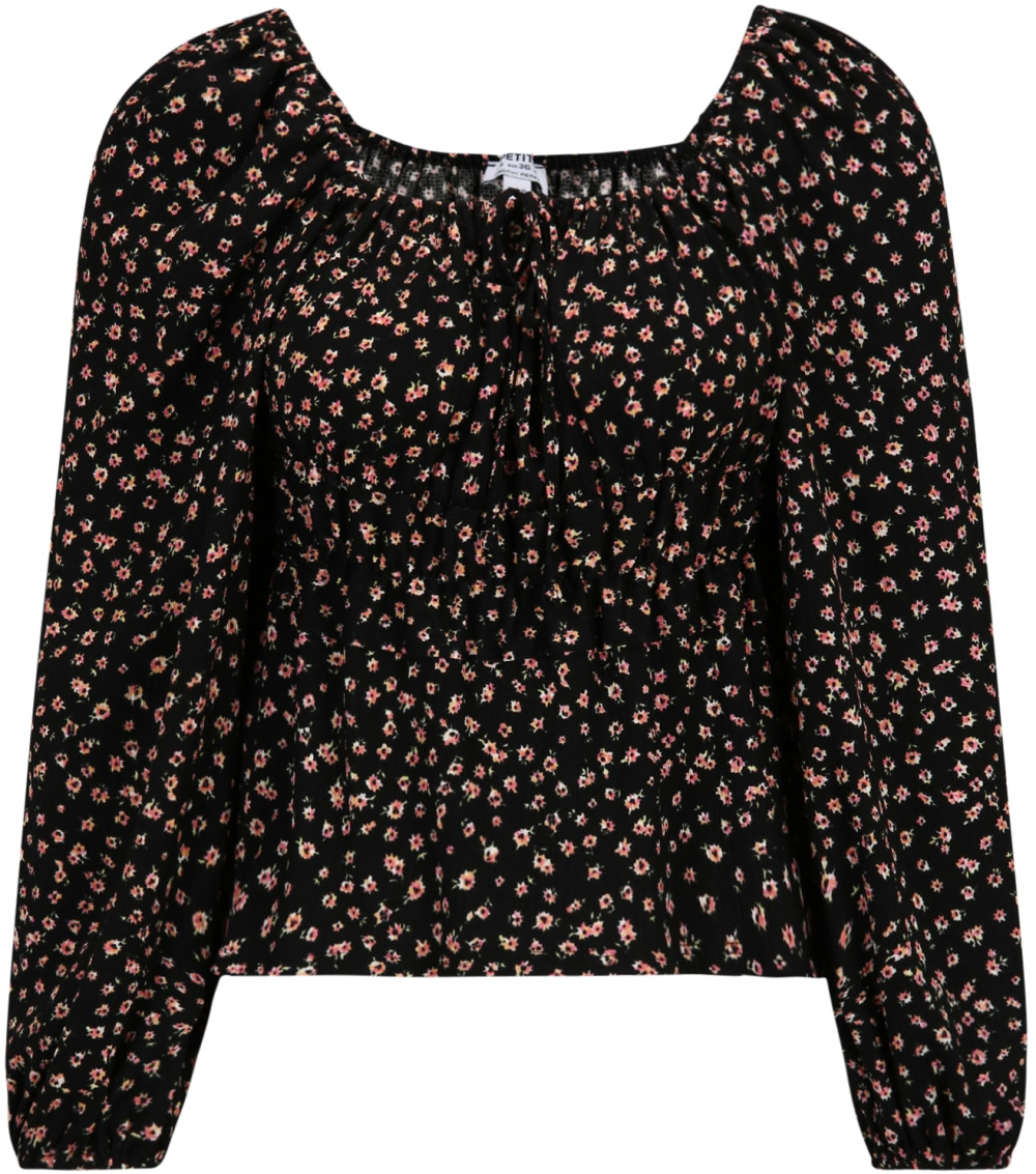 Dorothy Perkins Petite Tričko  svetlozelená / broskyňová / čierna / biela