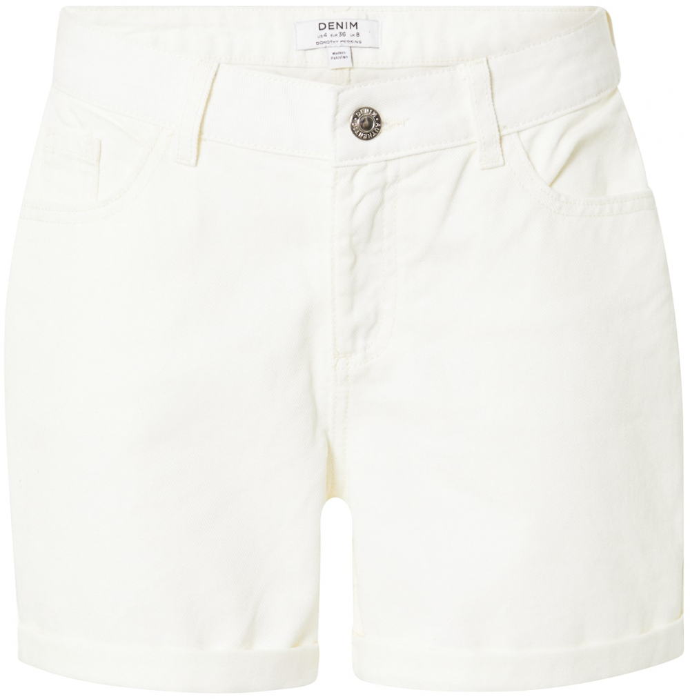 Dorothy Perkins Džínsy  biely denim