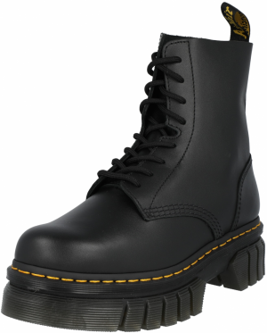 Dr. Martens Šnurovacie členkové čižmy 'Audrick'  tmavožltá / čierna