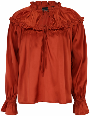 Dorothy Perkins Blúzka  hrdzavo červená