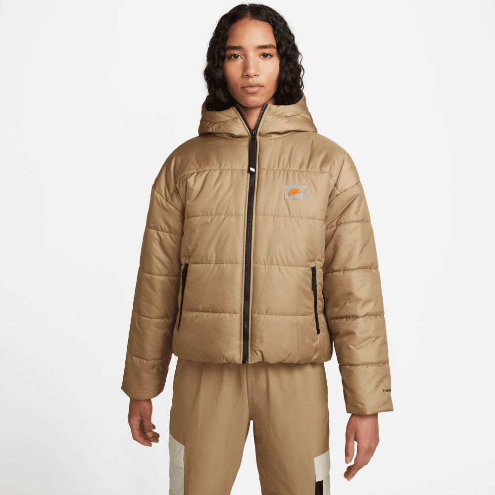Nike Sportswear Prechodná bunda  karamelová / svetlosivá / nefritová / oranžová / fuksia