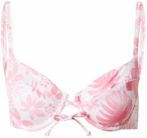 Hunkemöller Bikinový top  ružová / biela