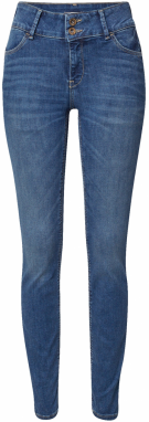 Lindex Džínsy  modrá denim