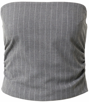 Oval Square Top 'Independent'  tmavosivá / biela