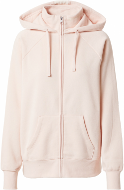 Champion Authentic Athletic Apparel Tepláková bunda  krémová / pastelovo ružová