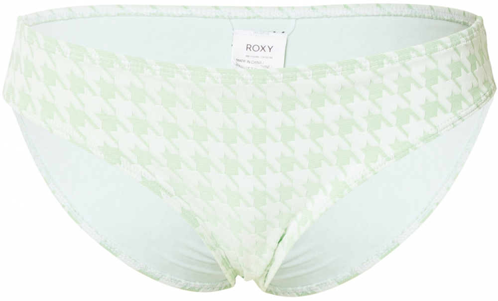 ROXY Bikinové nohavičky 'CHECK IT'  mätová / biela