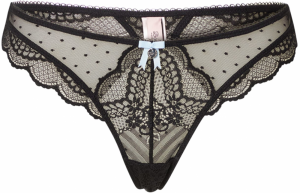 Boux Avenue Tangá 'DEIMANTE'  čierna
