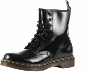 Dr. Martens Šnurovacie členkové čižmy  čierna