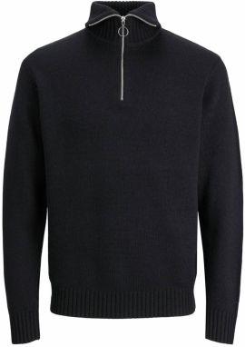 JACK & JONES Sveter 'Dash'  čierna