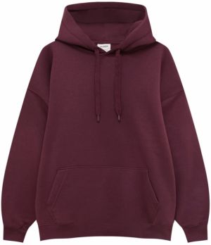 Pull&Bear Mikina  burgundská