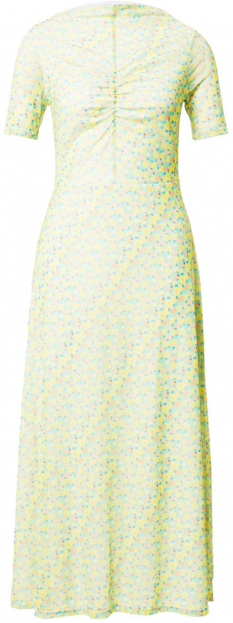 Warehouse Šaty  námornícka modrá / limetková / pastelovo zelená / koralová