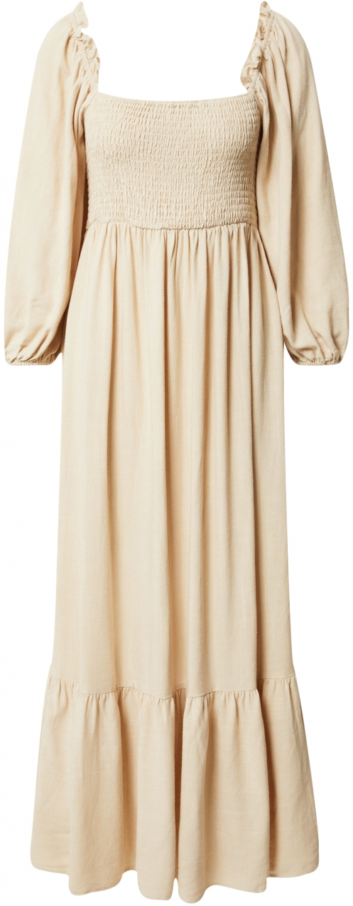 Nasty Gal Šaty  béžová