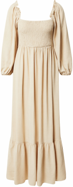 Nasty Gal Šaty  béžová