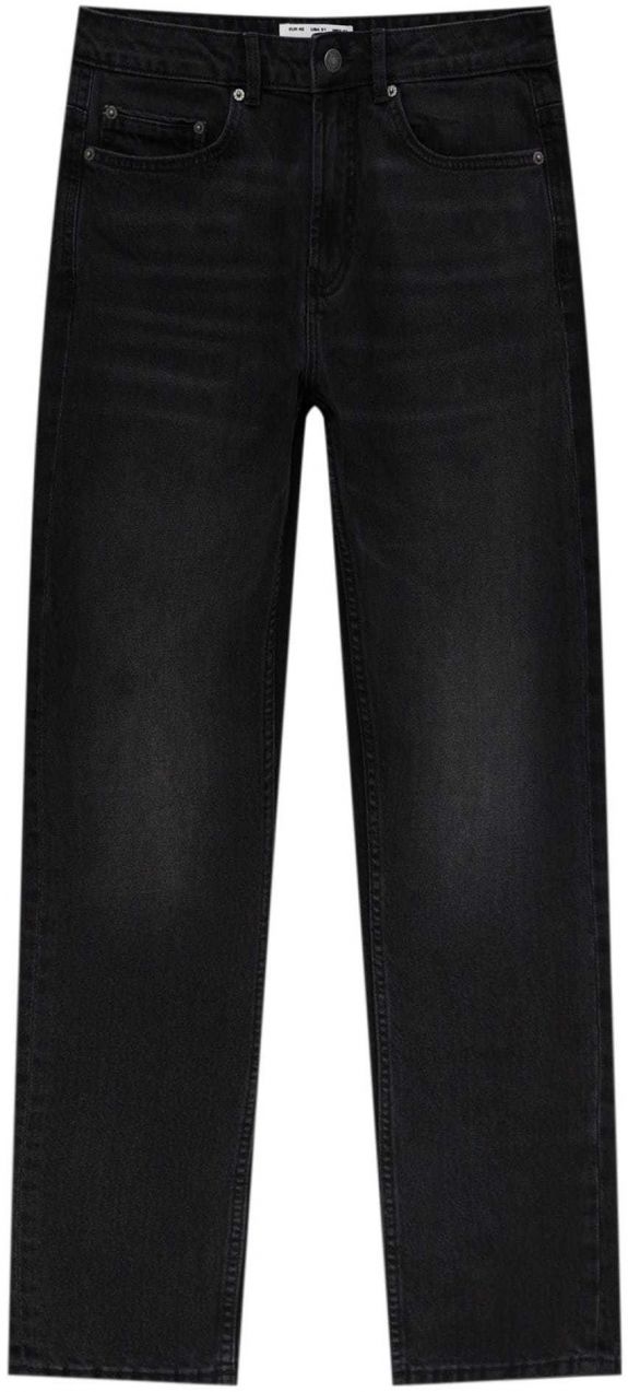 Pull&Bear Džínsy  čierny denim