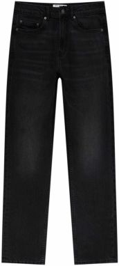 Pull&Bear Džínsy  čierny denim