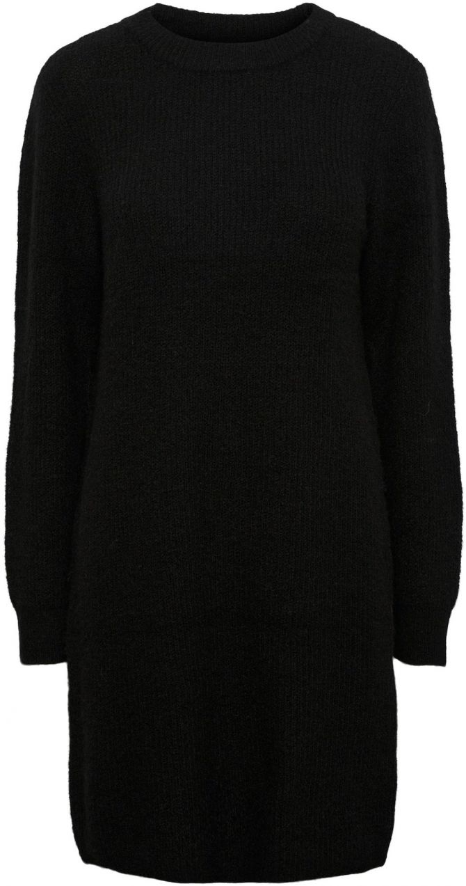 PIECES Pletené šaty 'Ellen'  čierna