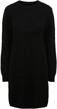 PIECES Pletené šaty 'Ellen'  čierna