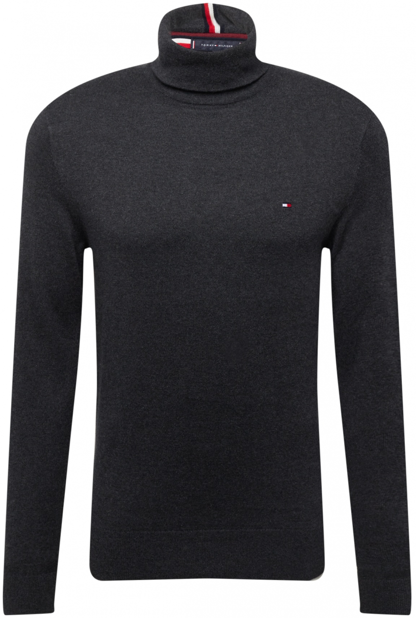 TOMMY HILFIGER Sveter  námornícka modrá / antracitová / červená / biela