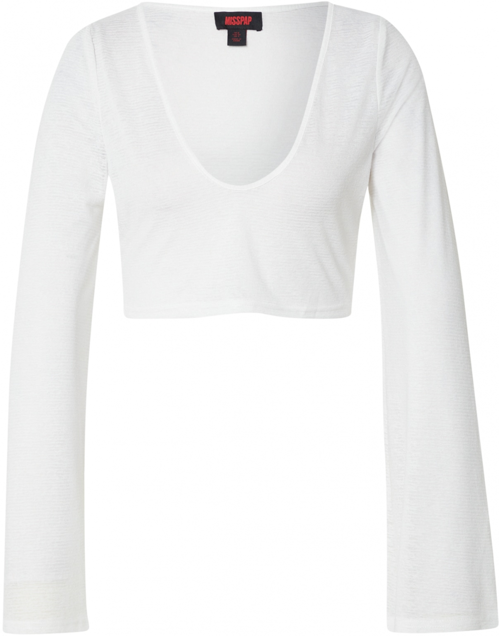 Misspap Tričko  biela