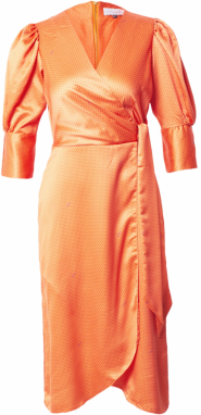 Closet London Šaty  fialová / oranžová