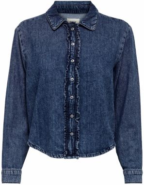 Only Petite Blúzka 'Annabel'  modrá denim