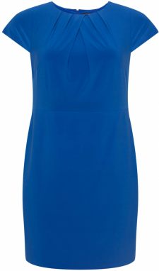 Lauren Ralph Lauren Plus Šaty 'BRENDA'  modrá