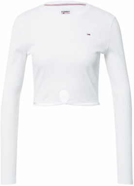 Tommy Jeans Tričko  biela