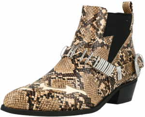 GLAMOROUS Chelsea čižmy  béžová / hnedá / čierna