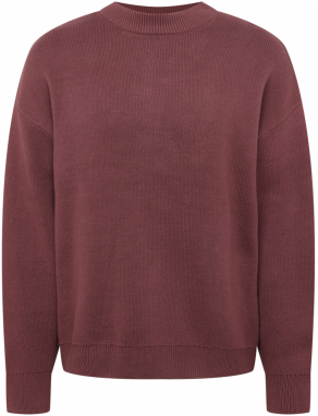 WEEKDAY Sveter 'John'  burgundská
