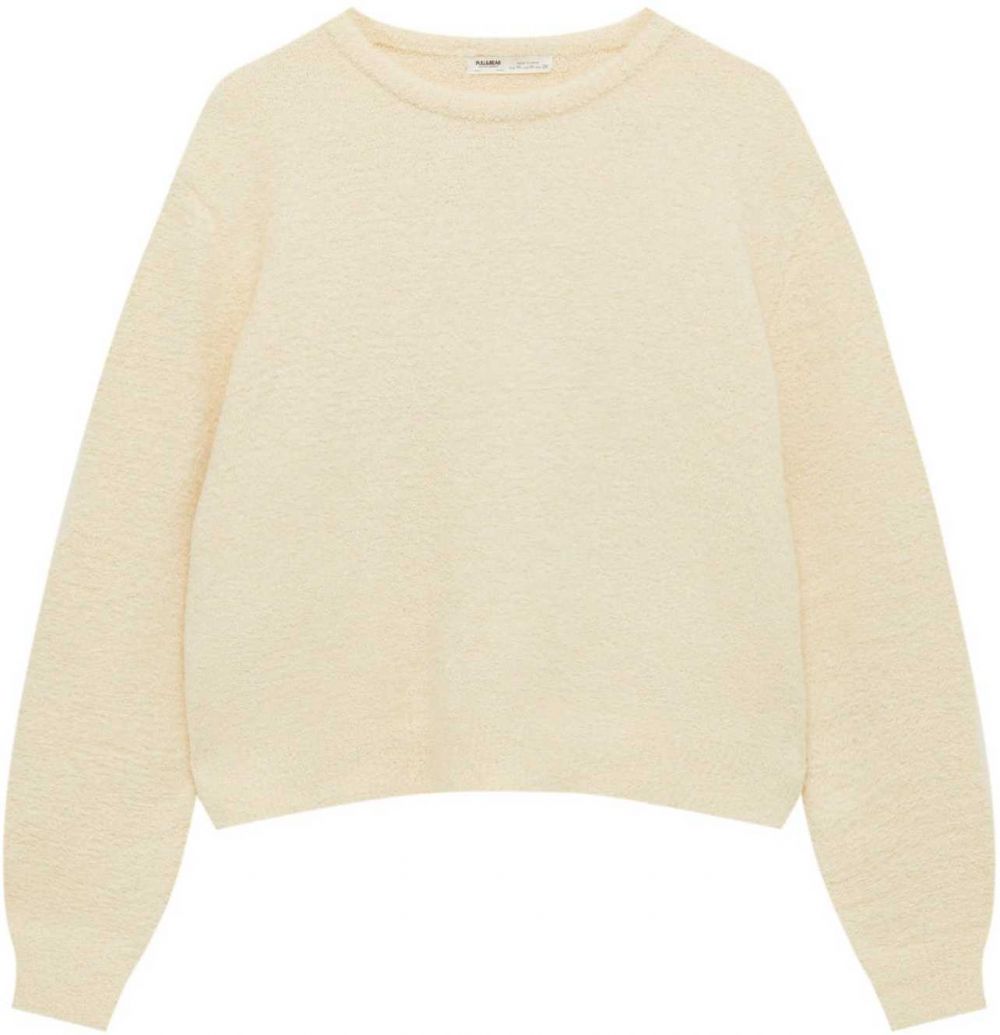 Pull&Bear Sveter  svetložltá