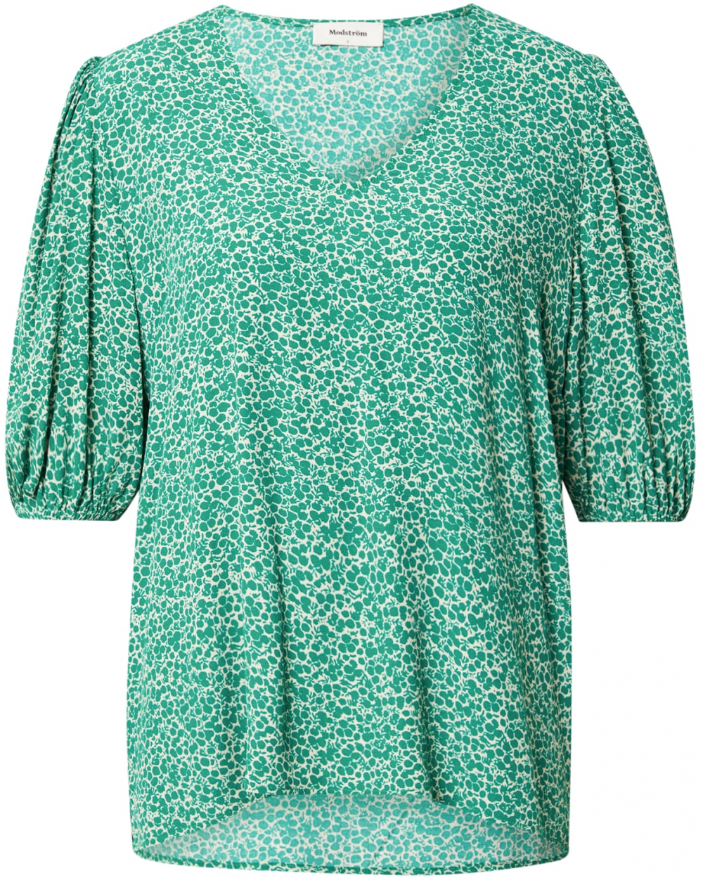 modström Blúzka 'Archer'  zelená / biela