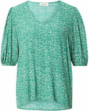 modström Blúzka 'Archer'  zelená / biela