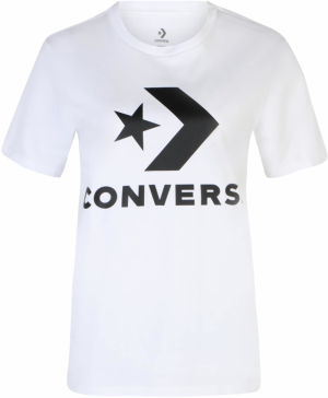 CONVERSE Tričko  čierna / biela