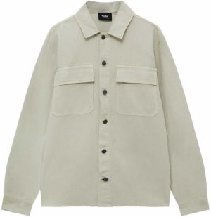 Pull&Bear Prechodná bunda  prírodná biela