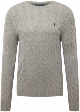 Polo Ralph Lauren Sveter  námornícka modrá / sivá