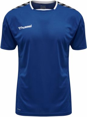 Hummel Funkčné tričko  kráľovská modrá / čierna / biela