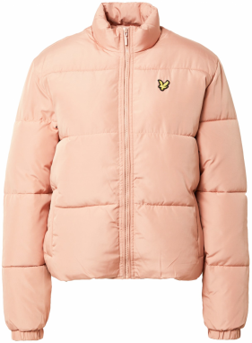 Lyle & Scott Zimná bunda  žltá / lososová / čierna