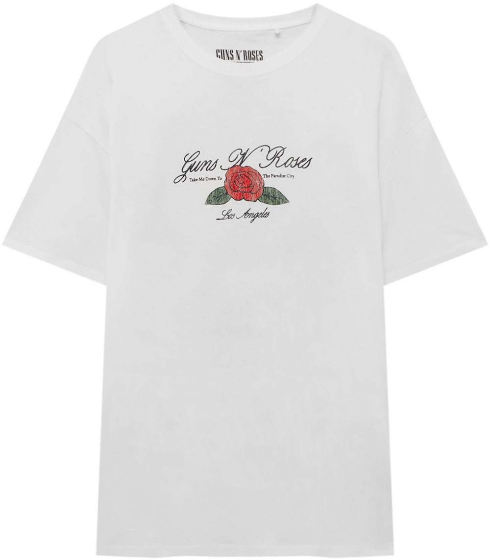 Pull&Bear Tričko  zmiešané farby / biela