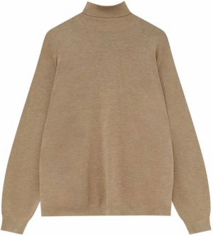 Pull&Bear Sveter  tmavobéžová