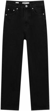 Pull&Bear Džínsy  čierny denim