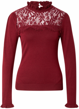 Coast Sveter  vínovo červená