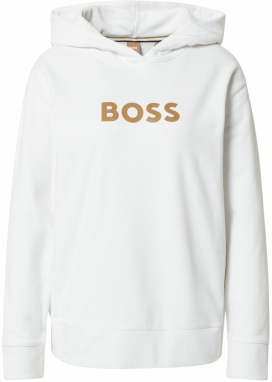 BOSS Orange Mikina 'Edelight'  kapučíno / biela