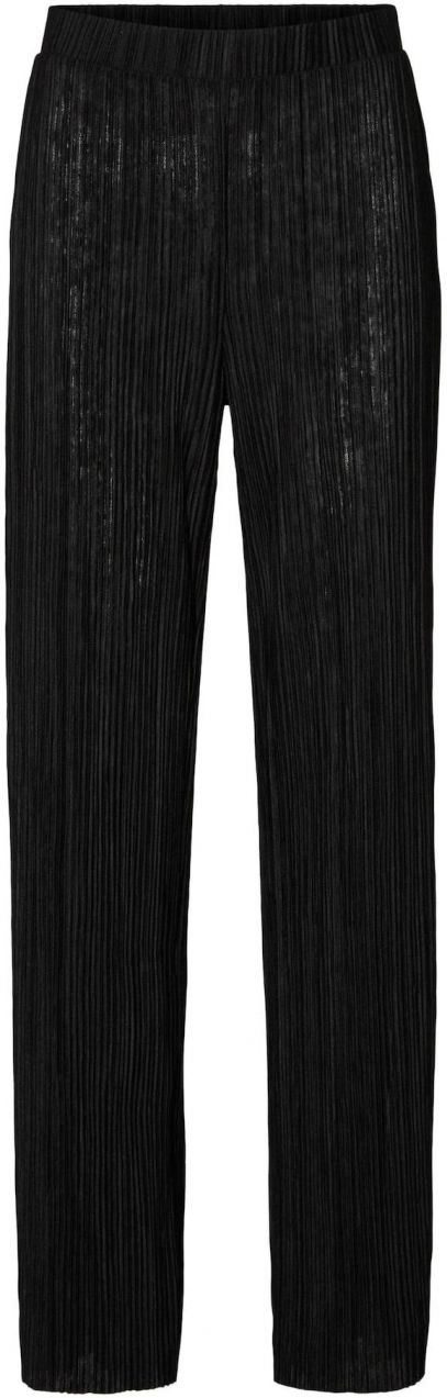 VERO MODA Nohavice 'CARI'  čierna / strieborná