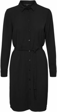 Vero Moda Tall Košeľové šaty 'Saga'  čierna