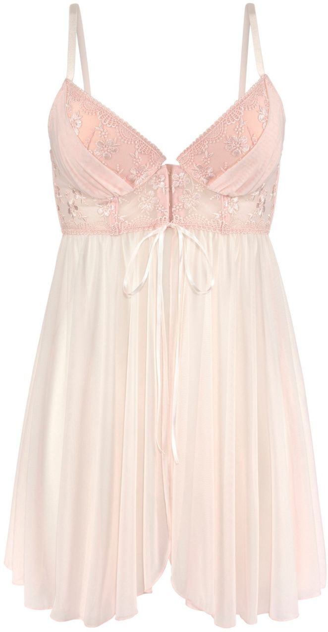 LASCANA Negližé  rosé